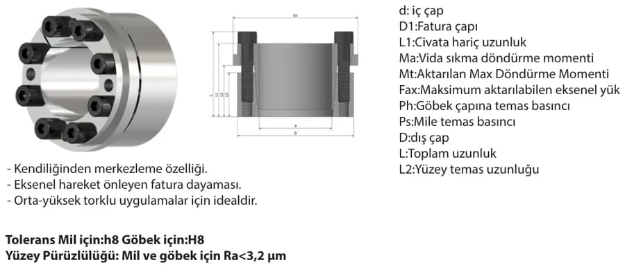 Technische Zeichnung 351 Serie