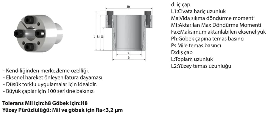 100M Series technical drawing